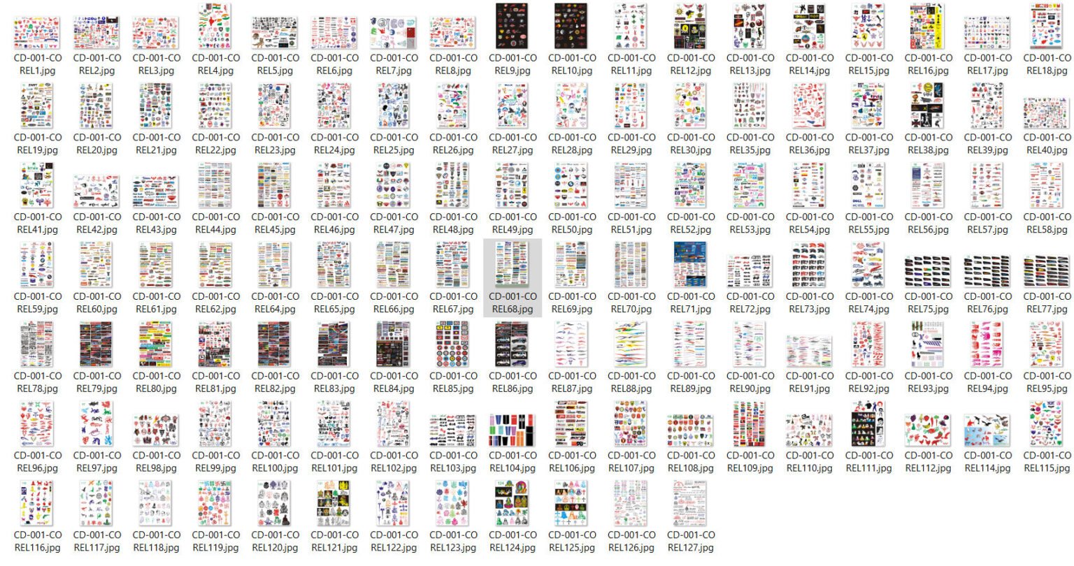 Coreldraw vector CDR files