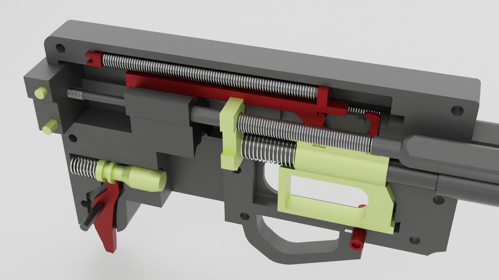 Zip Factory USFA .22LR Zip Gun – Fully 3D Printed, Compact & Functional DIY Model