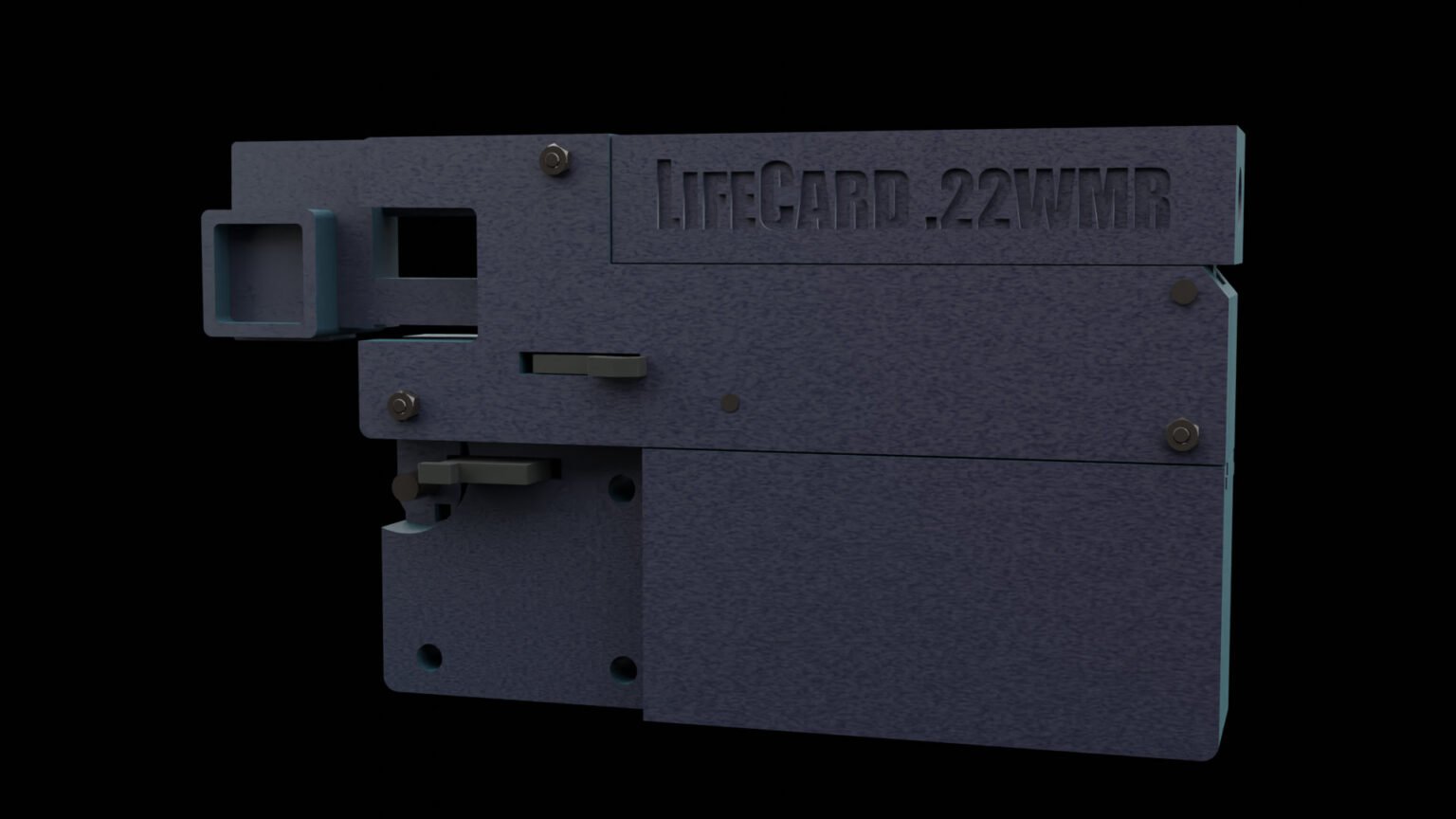 Life Card Exploded View LifeCard V2 22wmr– Upgraded Trigger Edition model | 3D Printable File